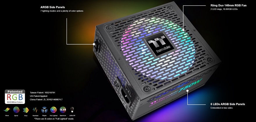 Thermaltake GF2 ARGB (750w) Power Supply