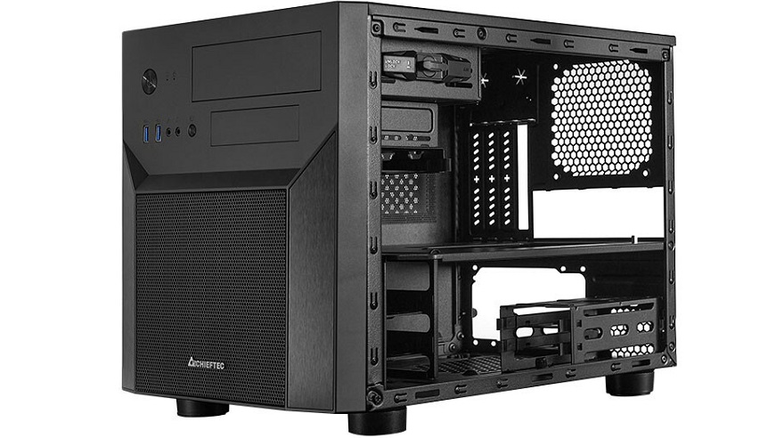 Chieftec CI-02B-OP M-ATX Cube PC Case