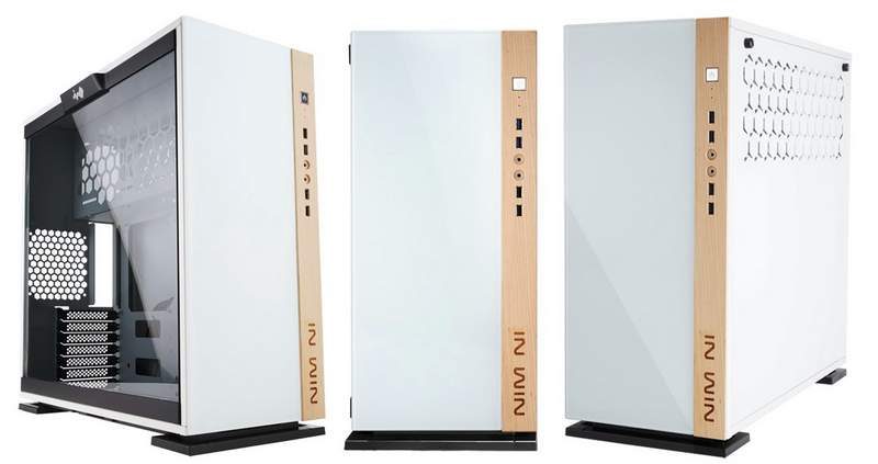 In Win 305 White with Wood Accent Now Available